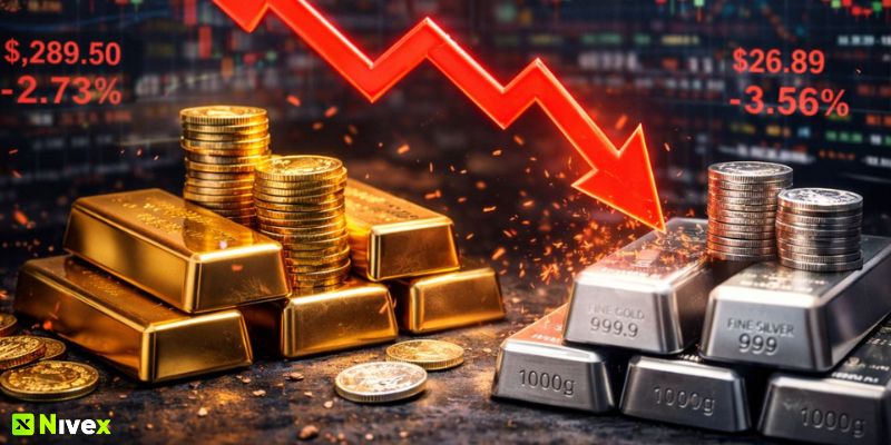 Vàng, Bạc Giảm Sâu