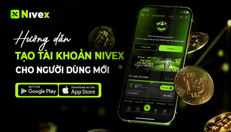 tạo tài khoản Nivex
